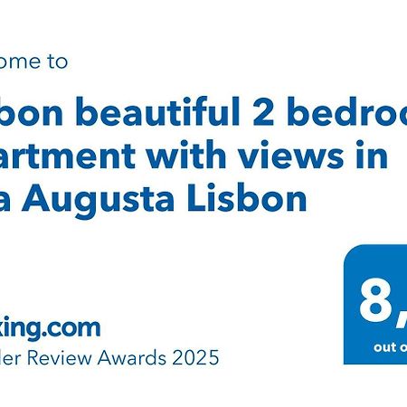 Lisbon Beautiful 2 Bedroom Apartment With Views In Rua Augusta 리스본 외부 사진